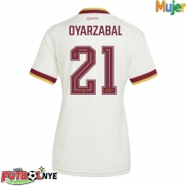 Camiseta España Mikel Oyarzabal #21 Visitante Equipación para mujer Mundial 2026 manga corta